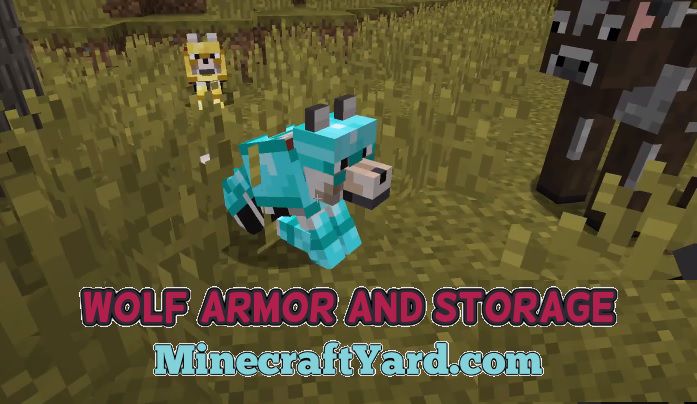 Wolf Armor And Storage Mod 1.16.4/1.15.2/1.14.4 Minecraft