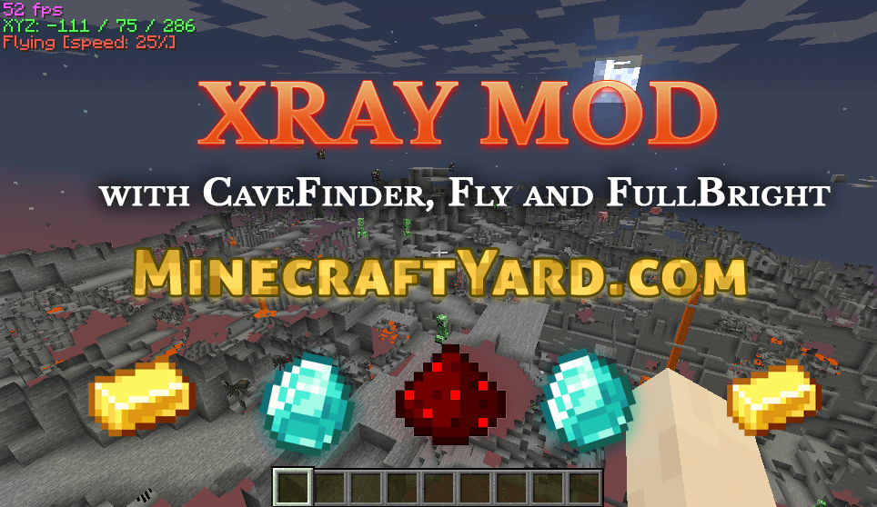 minecraft xray mod 1.12.2 no forge