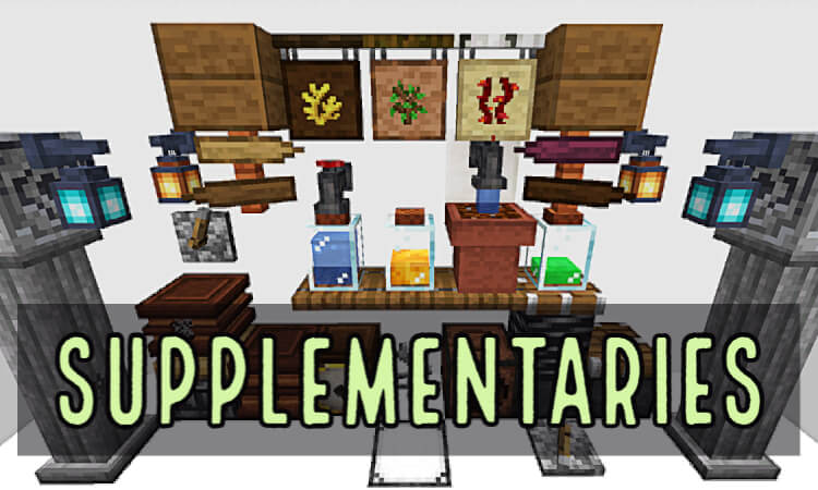 Supplementaries Mod 1 17 1 16 5 1 15 2 Animated Decoration Minecraft