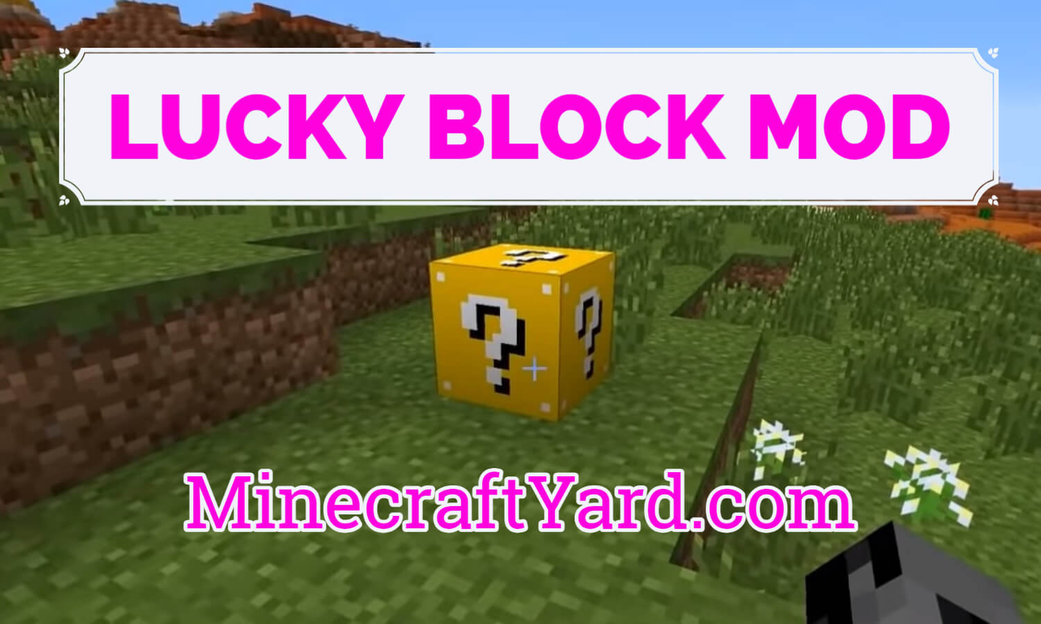 Herobrine Lucky Block for 1.8.9 -> 1.19.2 (Addons,not mod) Minecraft Mod