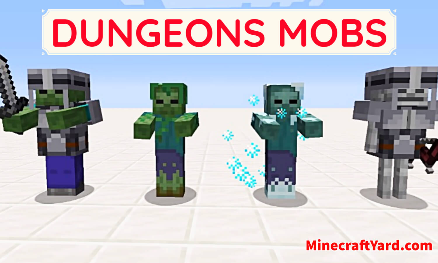 minecraft dungeons mobs