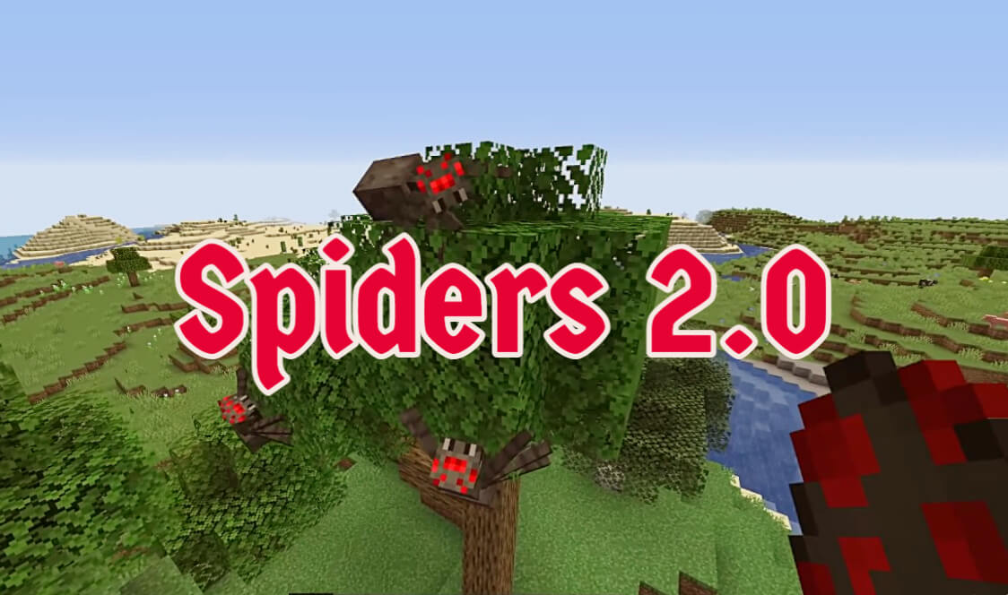 much more spiders mod
