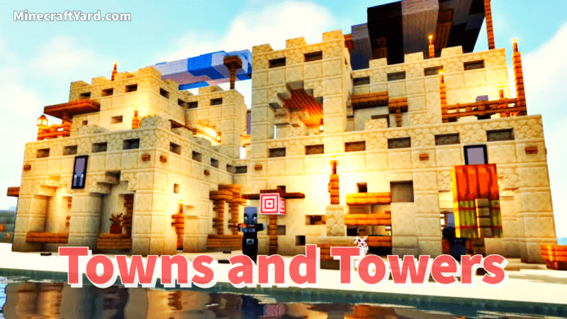 Towns And Towers Mod 1 20 2 1 19 4 Structures In Minecraft   Towns And Towers Mod 1.19.3 1.18.2 